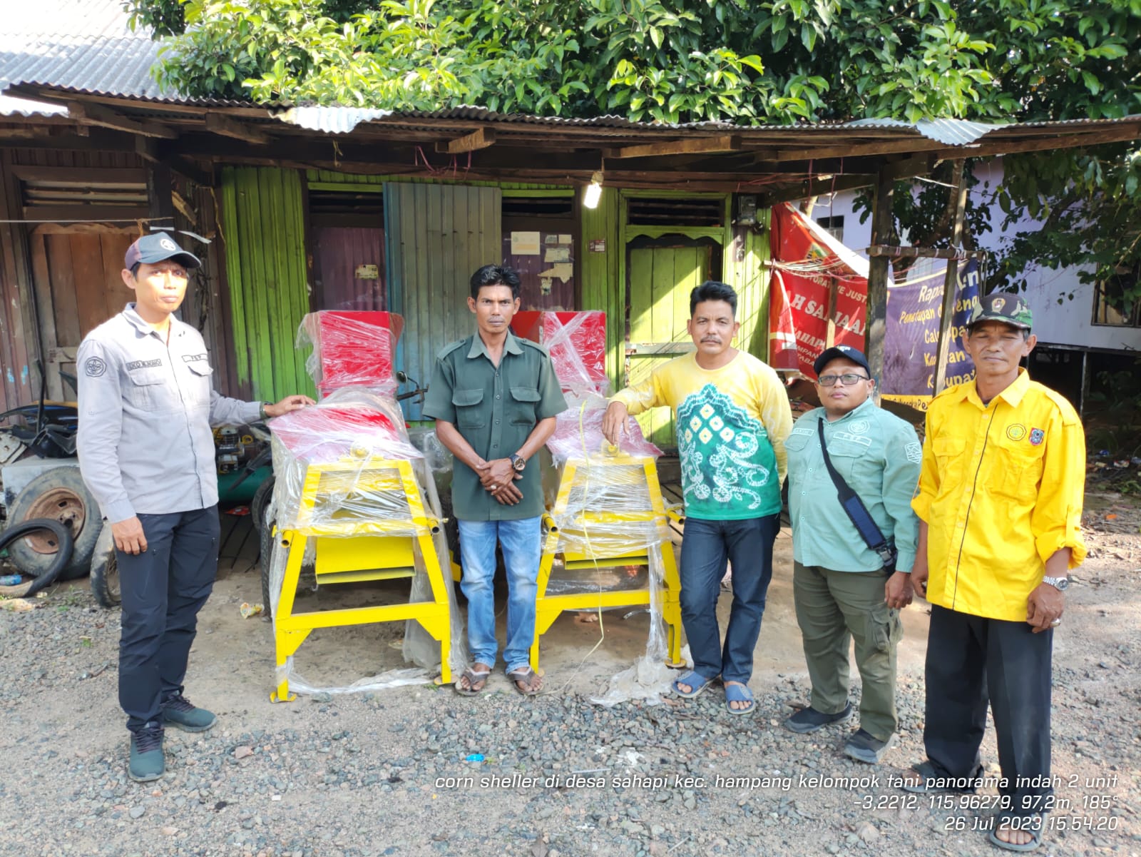 monitoring bantuan alat dan mesin pertanian pascapanen bantuan dari APBD I dan APBN