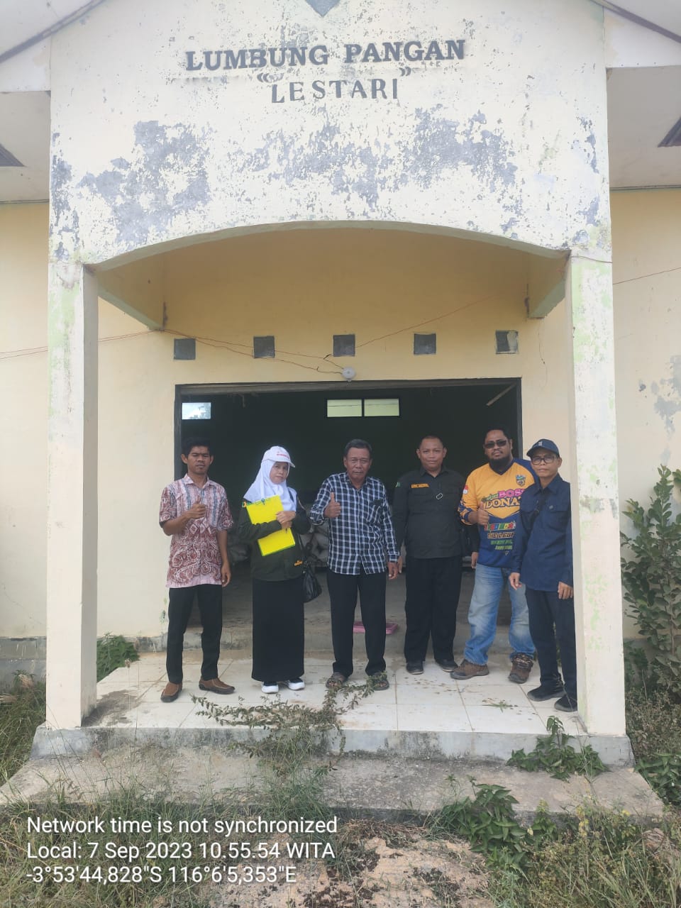 pembinaan Lumbung Pangan dan pemantauan harga GKP(Gabah Kering Panen) di Lumbung Pangan Lestari Pulaulau. Barat dan Lumbung Sipattongaang Pulaulaut Kepulauan