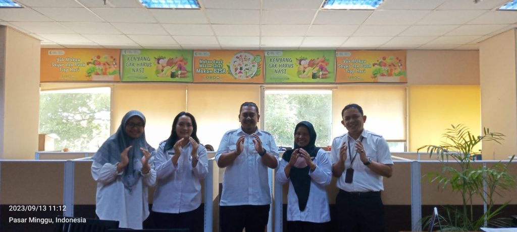 DINAS KETAHANAN PANGAN DAN PERTANIAN KOTABARU MELAKUKAN KONSULTASI KOORDINASI TENTANG B2SA GOES TO SCHOOL KE BADAN PANGAN NASIONAL KEMENTERIAN PERTANIAN REPUBLIK INDONESIA