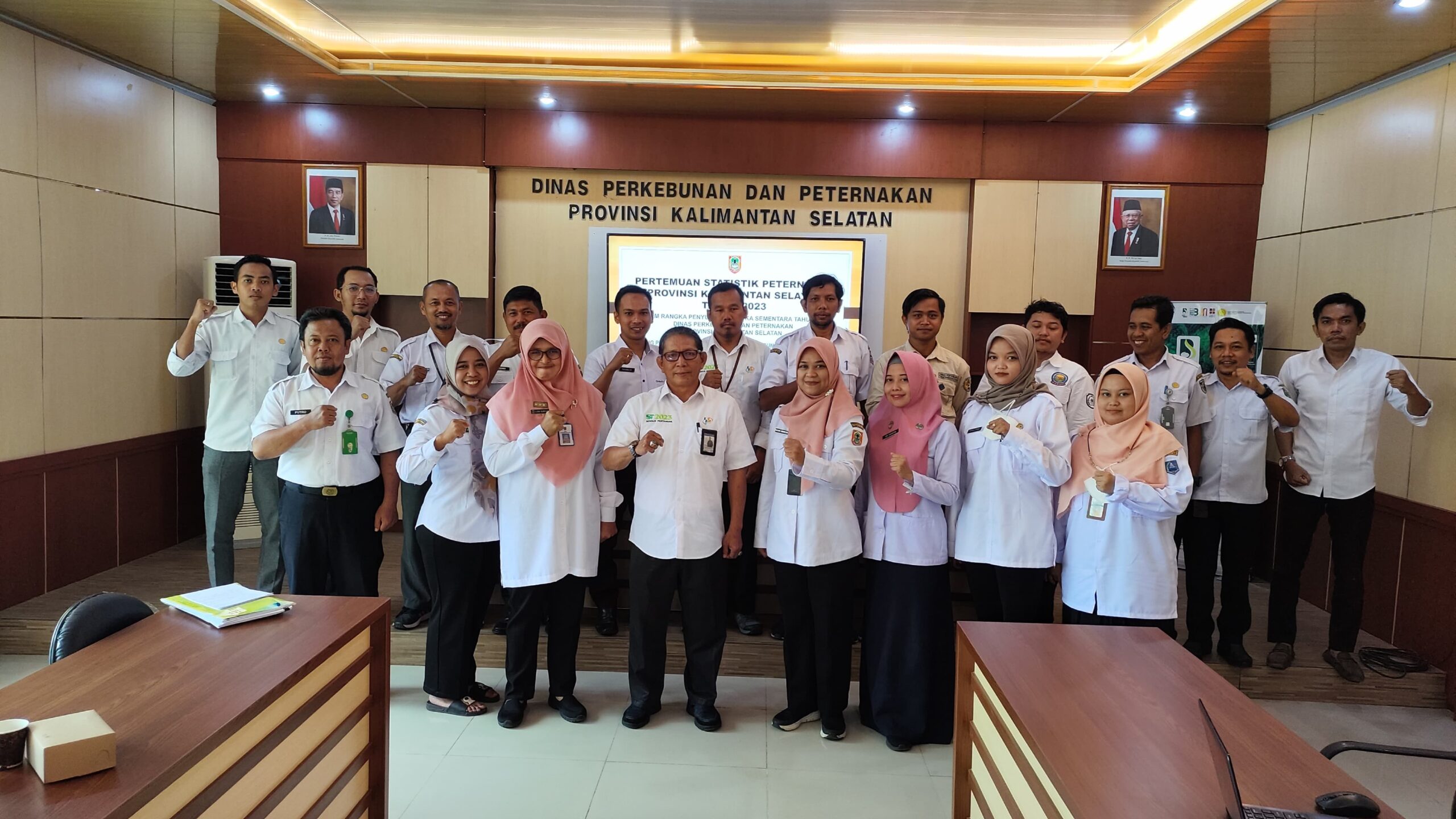 Pertemuan Statistik Peternakan Provinsi Kalimantan Selatan Tahun 2023 untuk Peningkatan Kualitas Data Peternakan Melalui Transparansi dan Akuntabilitas