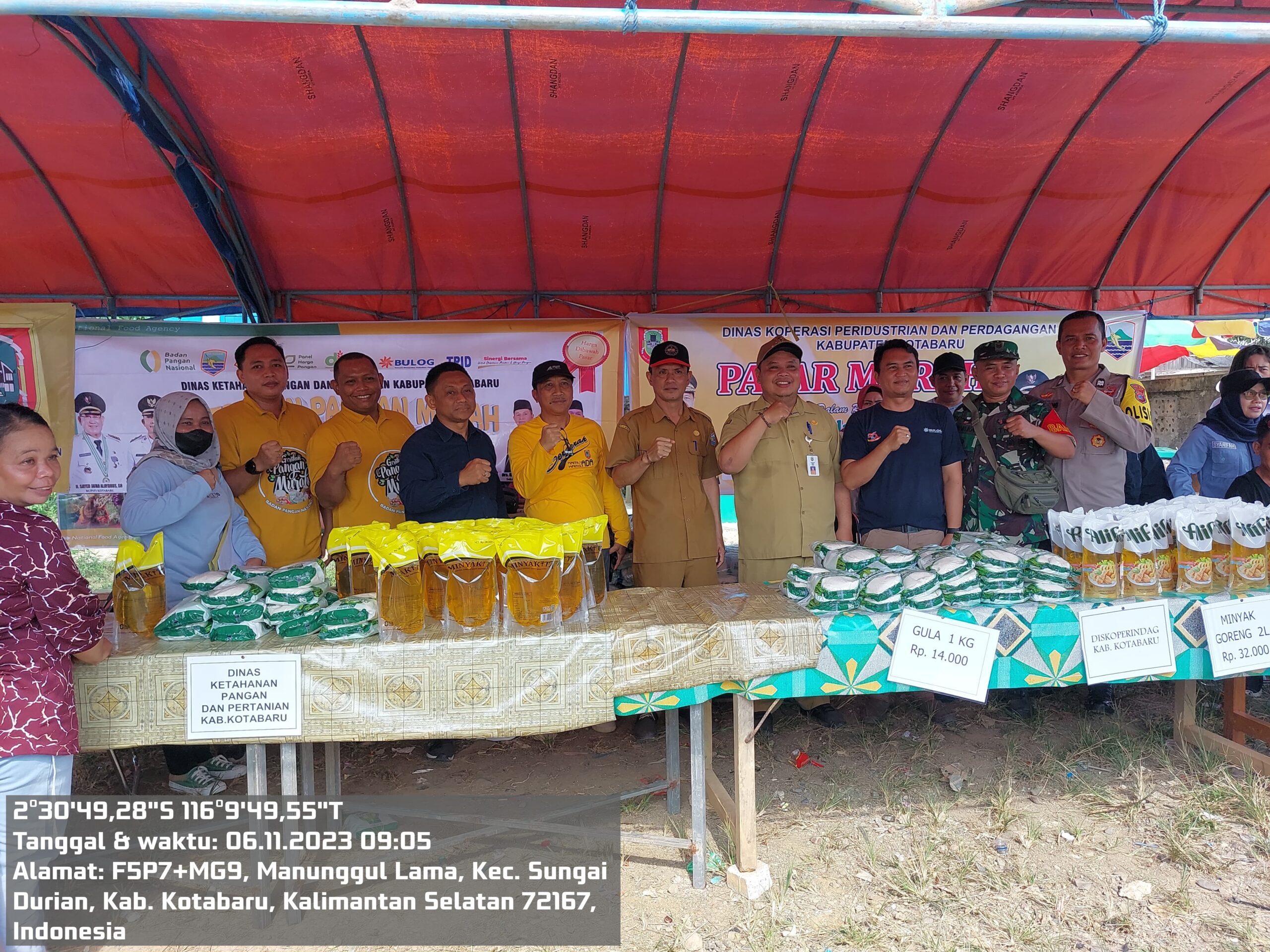 Inisiatif Pemerintah Kabupaten Kotabaru dalam Gerakan Pangan Murah